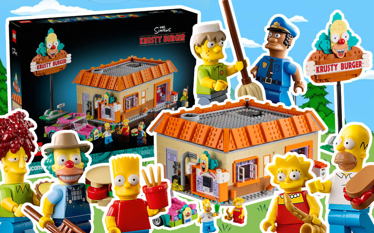 LEGO 10352 Simpsons Krusty Burger 2025 revealed