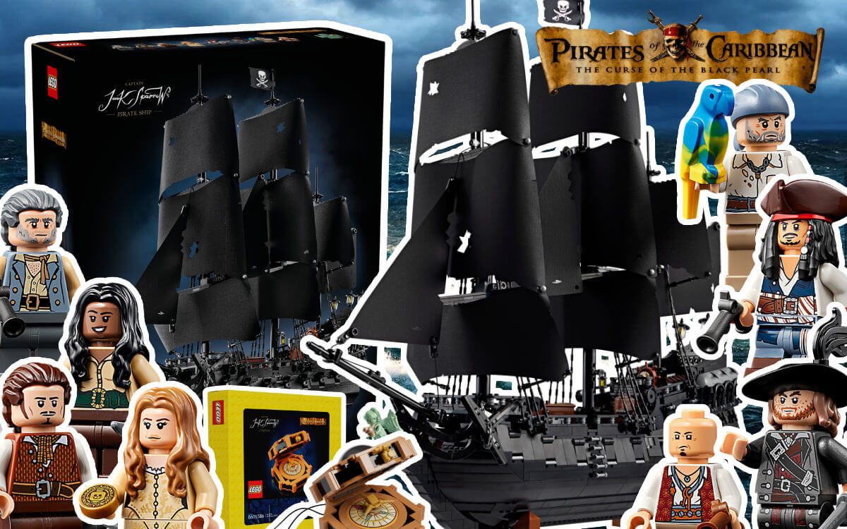LEGO Icons 10365 Pirates of the Caribbean Black Pearl 2025 revealed