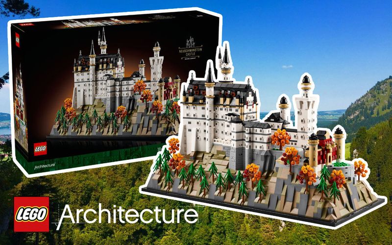 LEGO Architecture 21063 Neuschwanstein Castle 2025 revealed