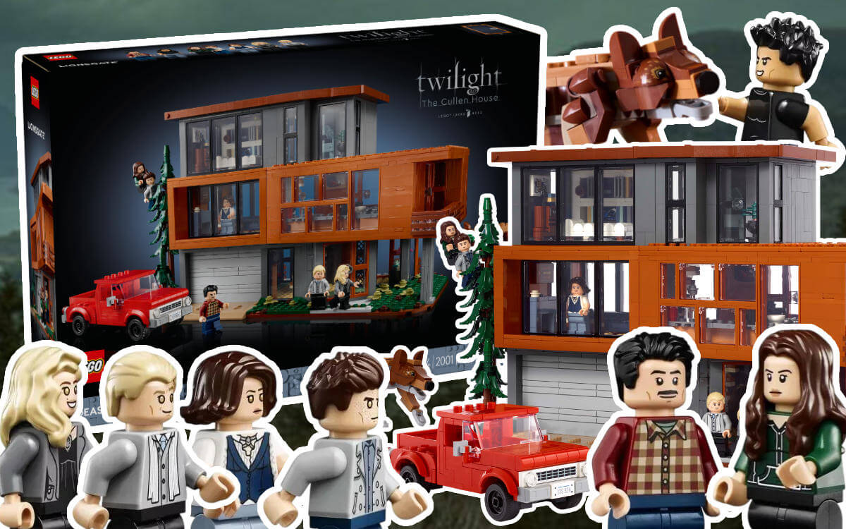 LEGO Ideas 21354: Twilight Cullen House revealed for February 2025!