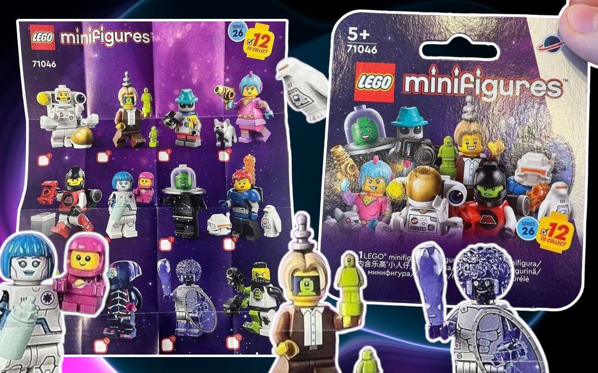LEGO 2024 Space Collectable Minifigures Series 26 First Look 