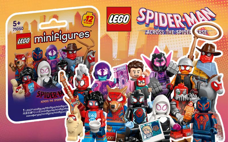 LEGO 71050 Spider-Verse Collectable Minifigures 2025 revealed