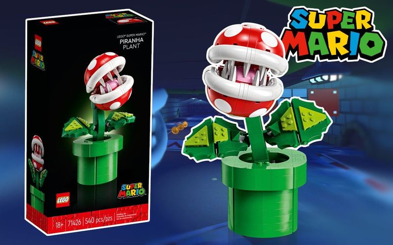 LEGO Super Mario 71426 Piranha Plant reveal