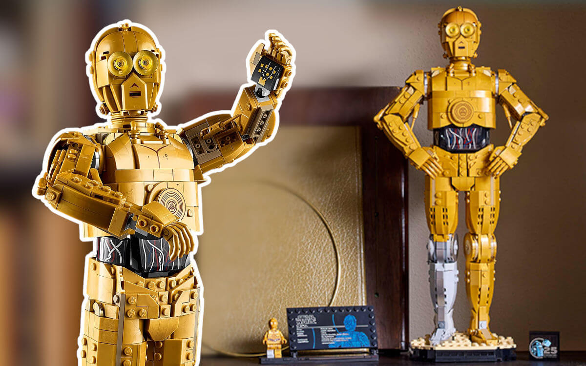 LEGO Star Wars 75398 Buildable C-3PO 2024 leak images