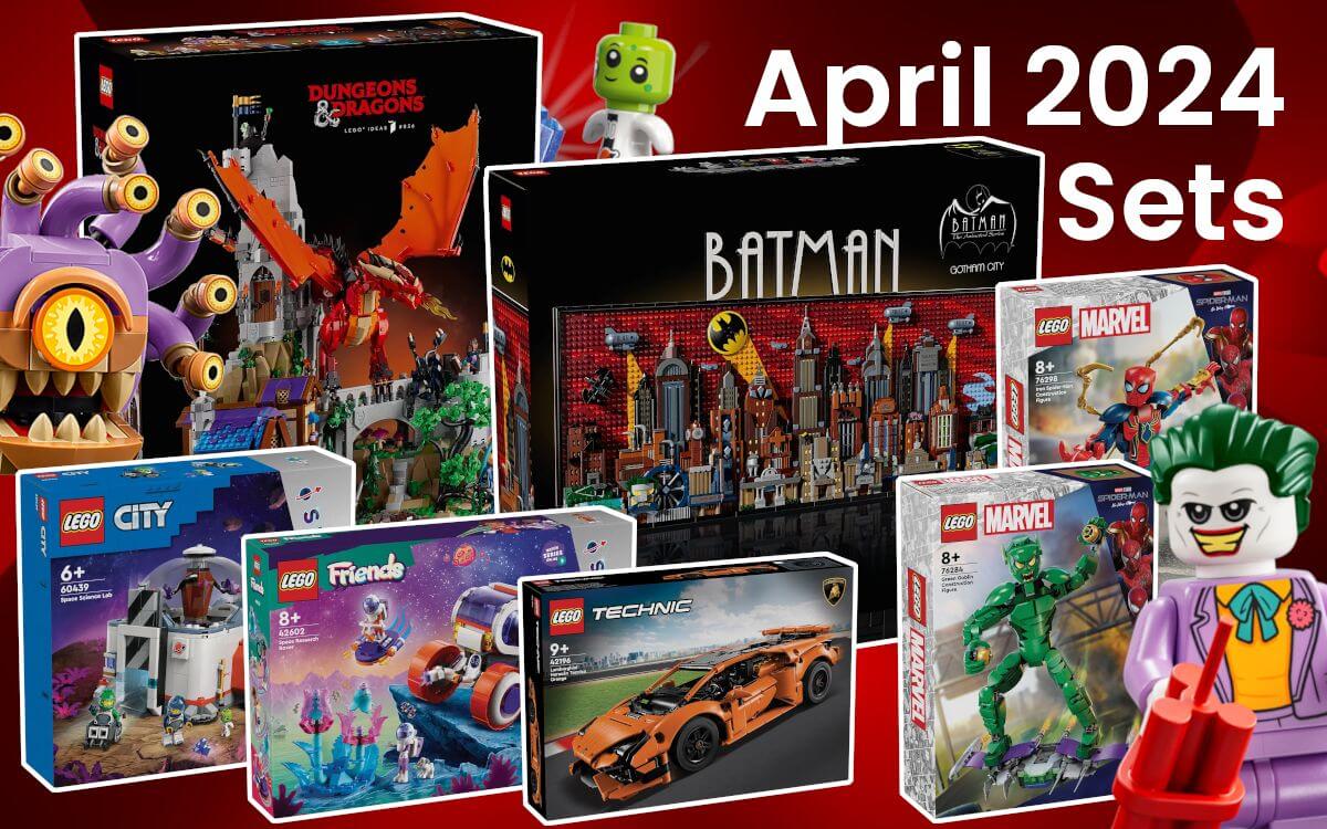 Every April 2024 LEGO set