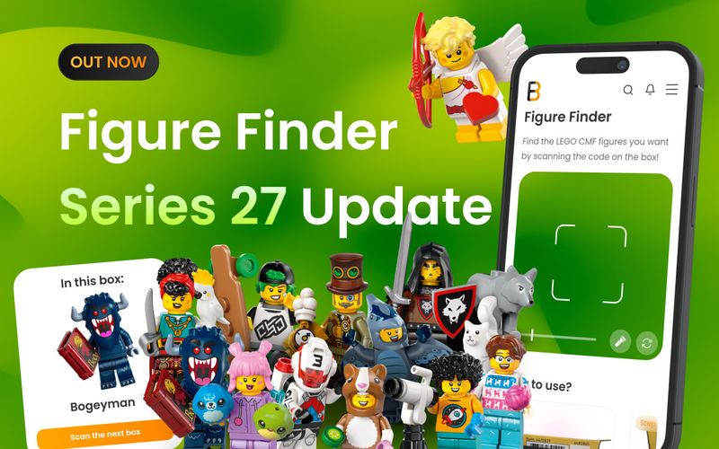 Falconbricks Figure Finder Update: Scan LEGO Minifigures Series 27 Codes