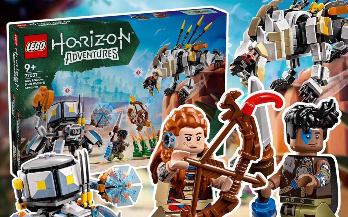 LEGO Horizon 77037 Aloy & Varl vs. Shell-Walker & Sawtooth