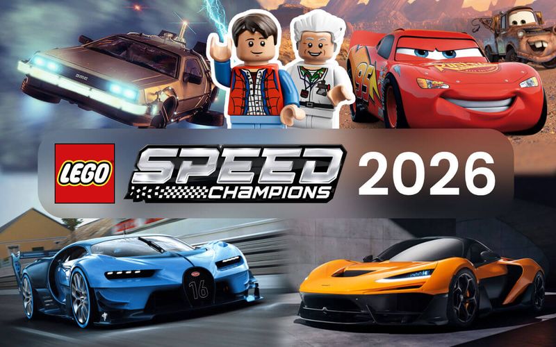 LEGO Speed Champions January 2026 Sets rumor preview
