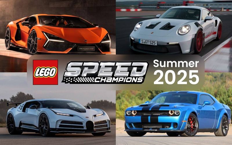 LEGO Speed Champions Summer 2025 sets rumor preview