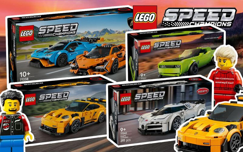 LEGO Speed Champions August 2025 Sets revealed