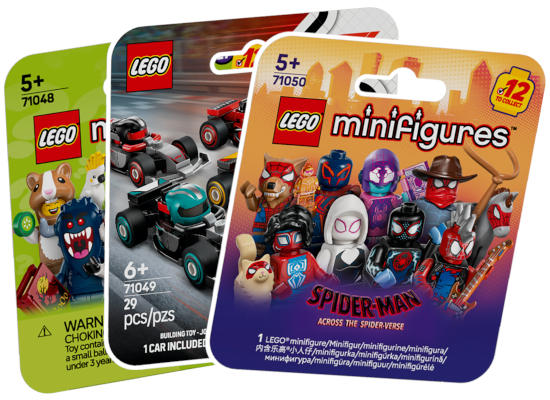 LEGO Collectable Minifigures Boxes
