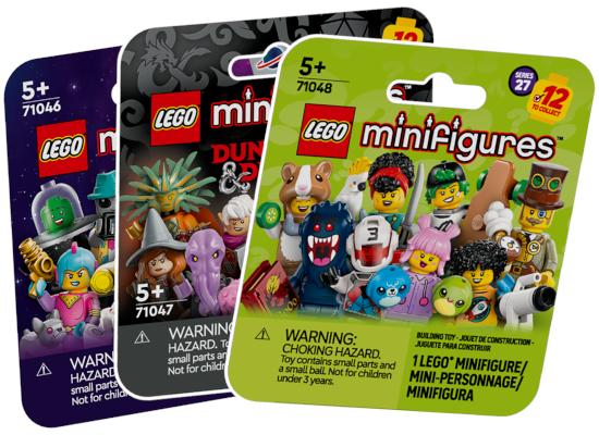 LEGO Collectable Minifigures Boxes