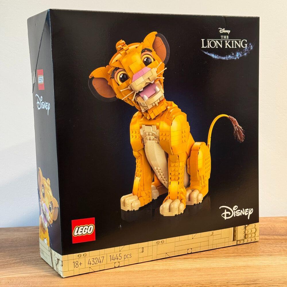 LEGO Disney 43247 Simba The Lion King box front