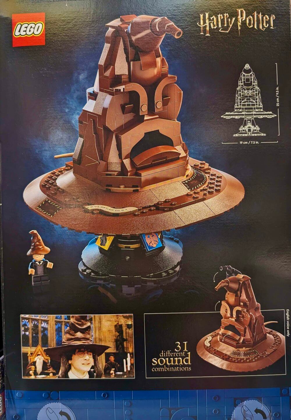 LEGO Harry Potter 2024 Talking Sorting Hat: First look