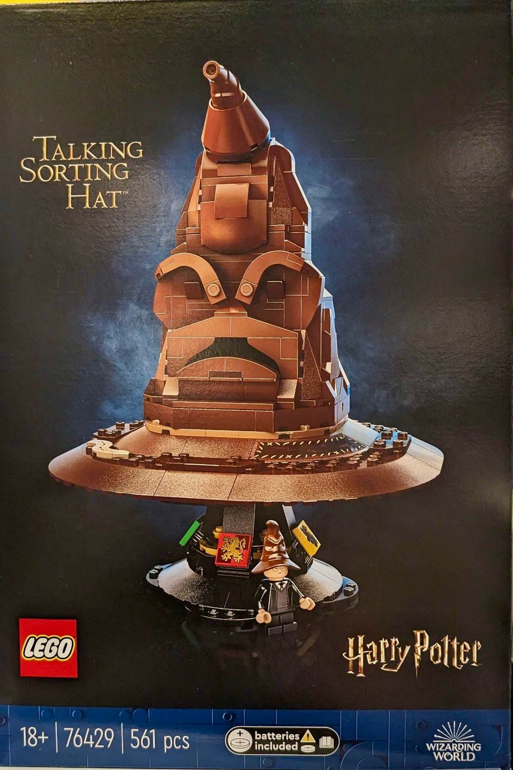 LEGO Harry Potter 2024 Talking Sorting Hat First Look