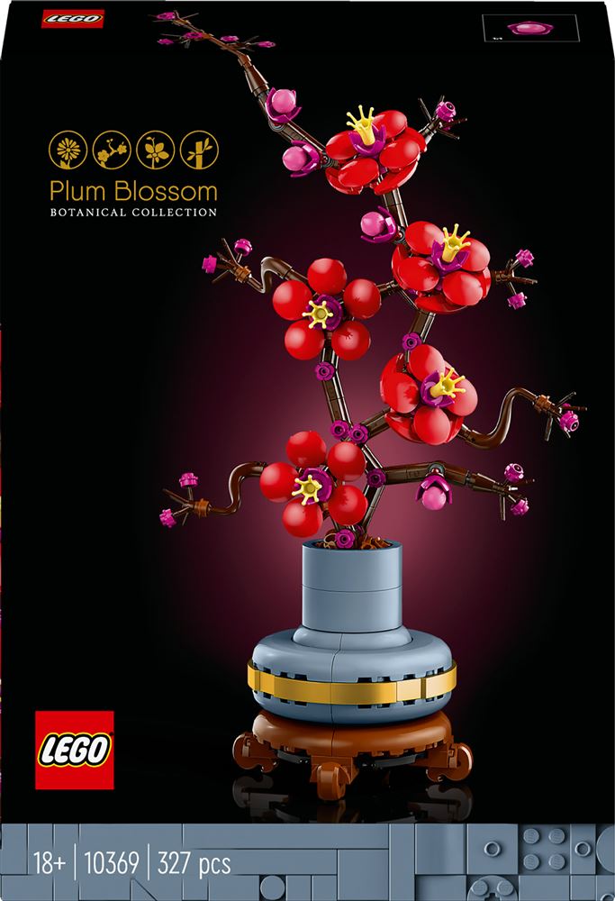LEGO Icons Botanical Collection 10369 Plum Blossom box front