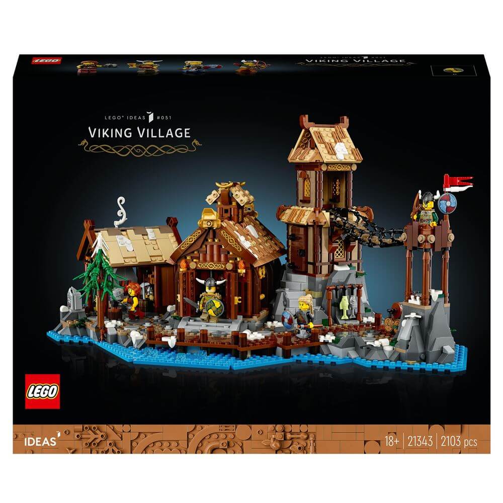 LEGO Ideas 21343 Viking Village box front