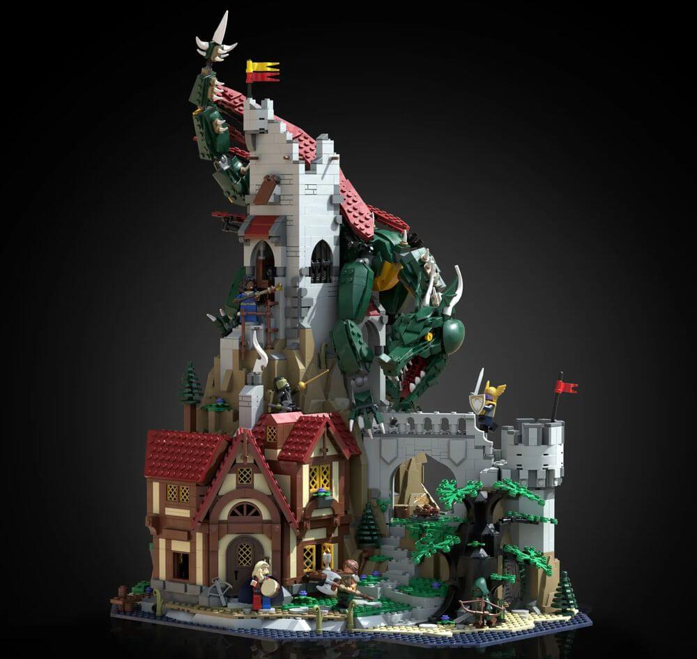 LEGO Ideas 21348 Dungeons & Dragons fan design