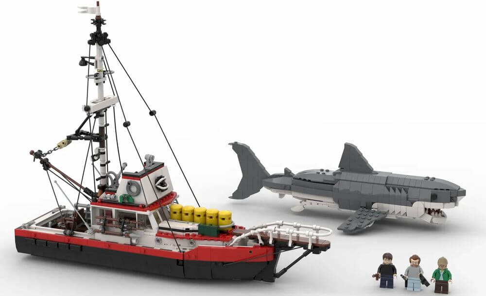 LEGO Ideas 21350 Jaws fan design