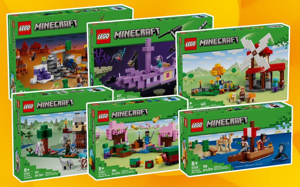 LEGO Minecraft June 2024 sets