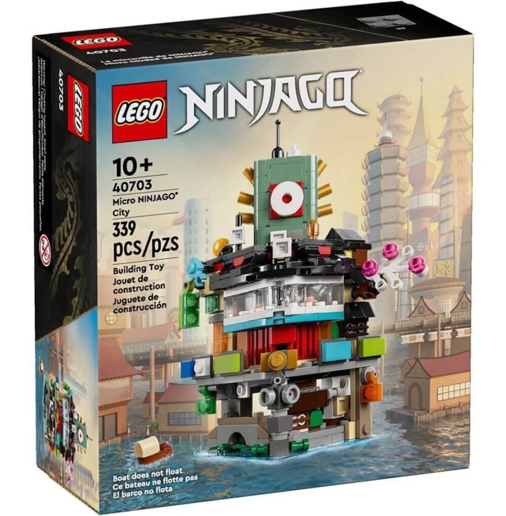 LEGO Ninjago 40703 Micro Ninjago City GWP box front