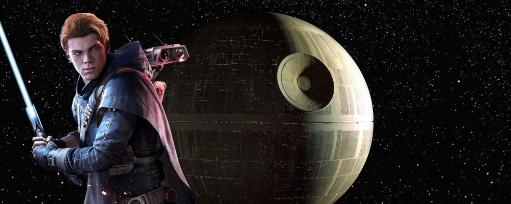 Star Wars Death Star and Cal Kestis 