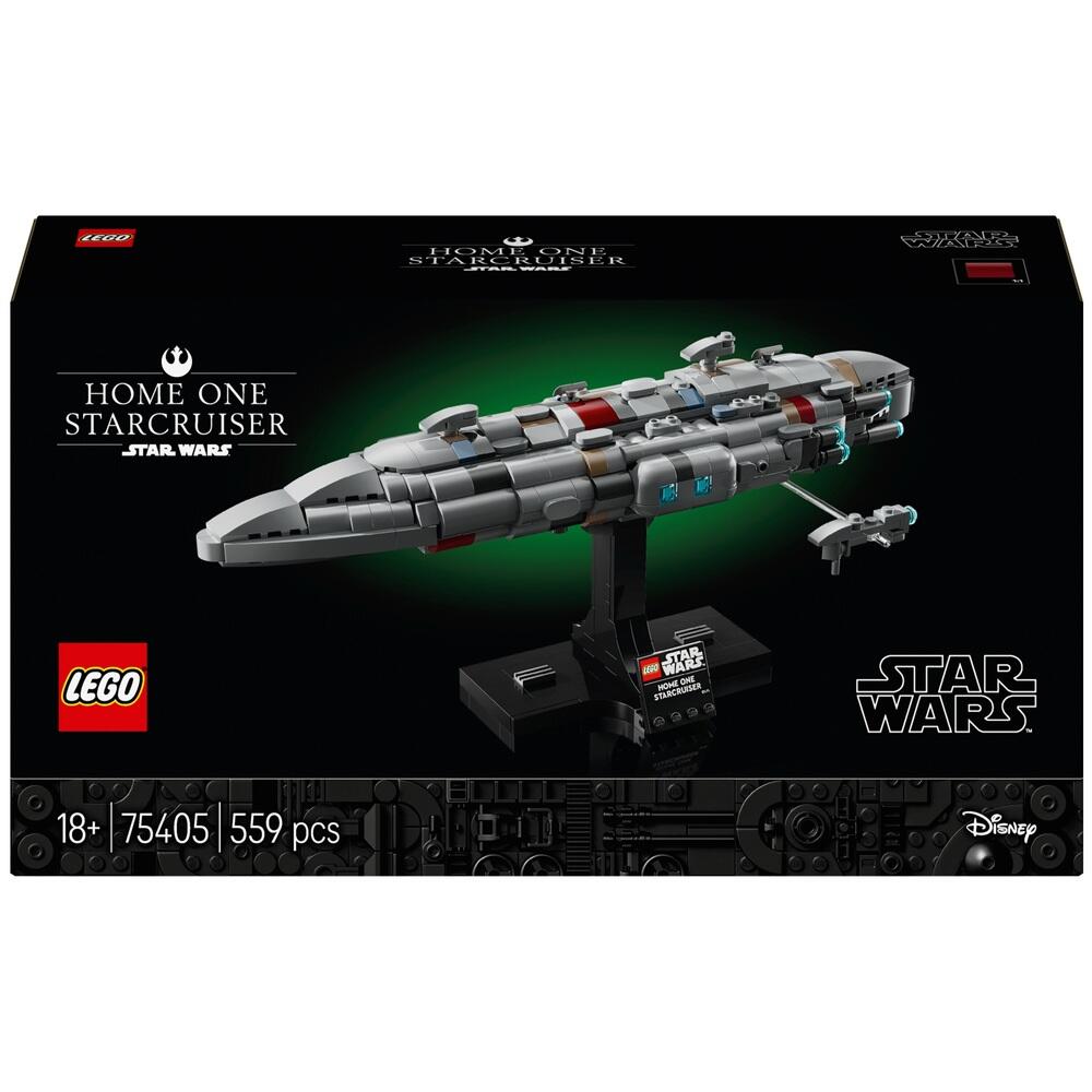 LEGO Star Wars 75405 Home One Starcruiser box front