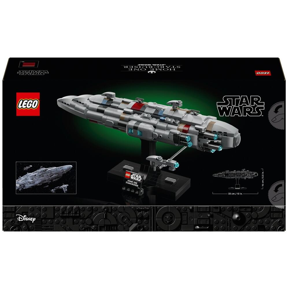 LEGO Star Wars 75405 Home One Starcruiser box back