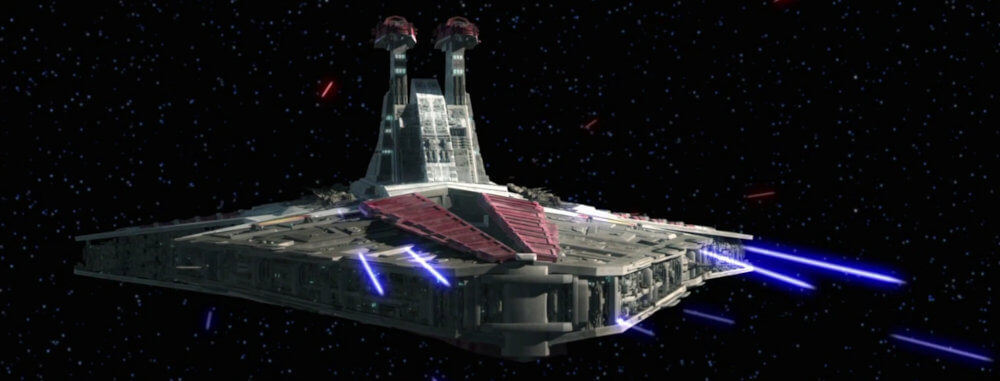 Star Wars The Clone Wars Venator Star Destroyer