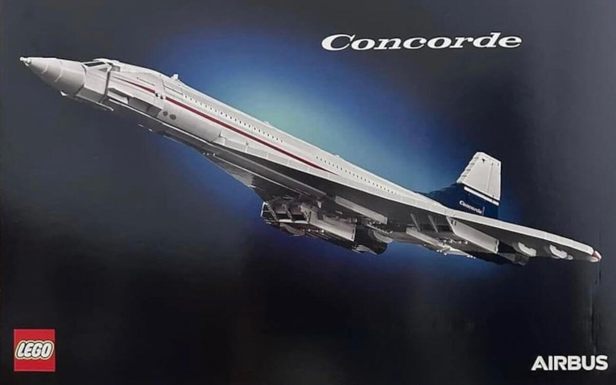 LEGO Icons 2023 Concorde: First Look