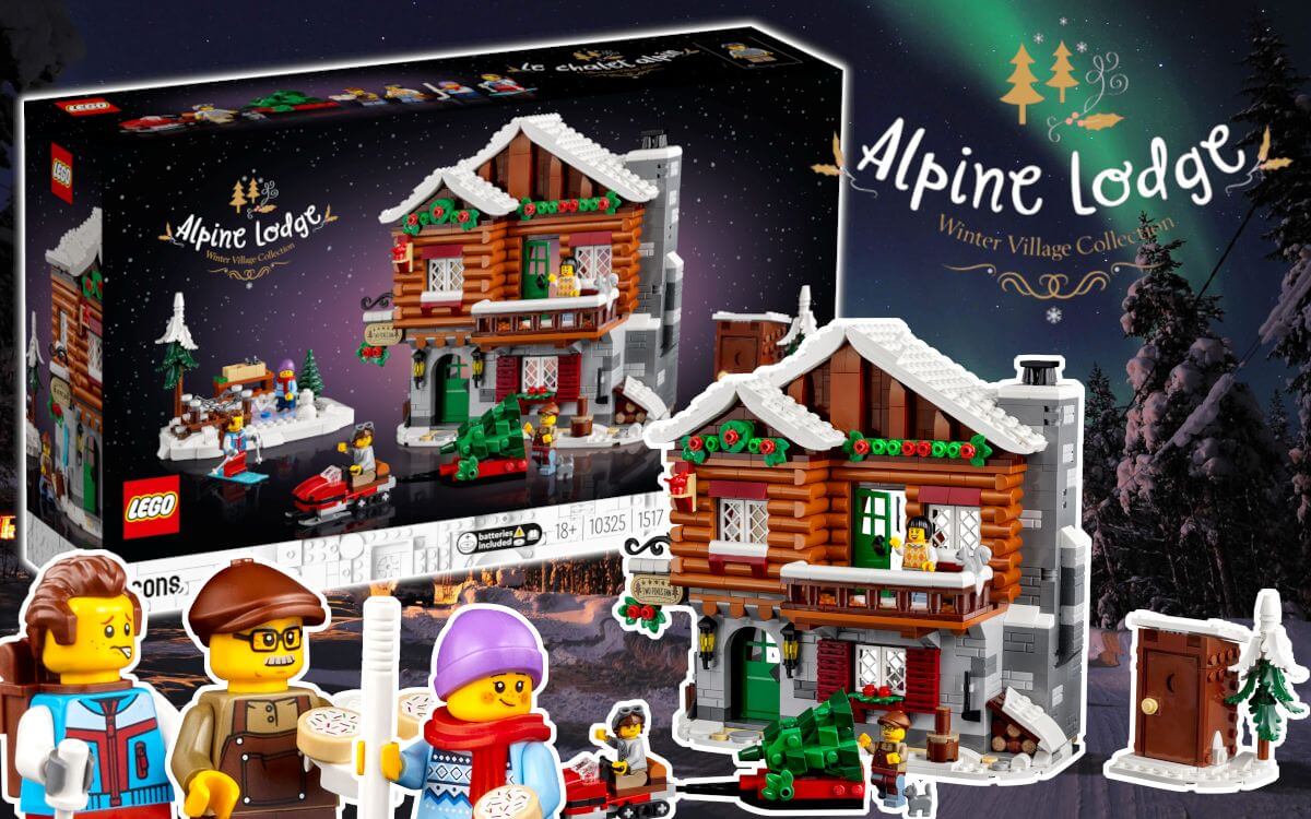 LEGO Icons 10325 Alpine Lodge revealed