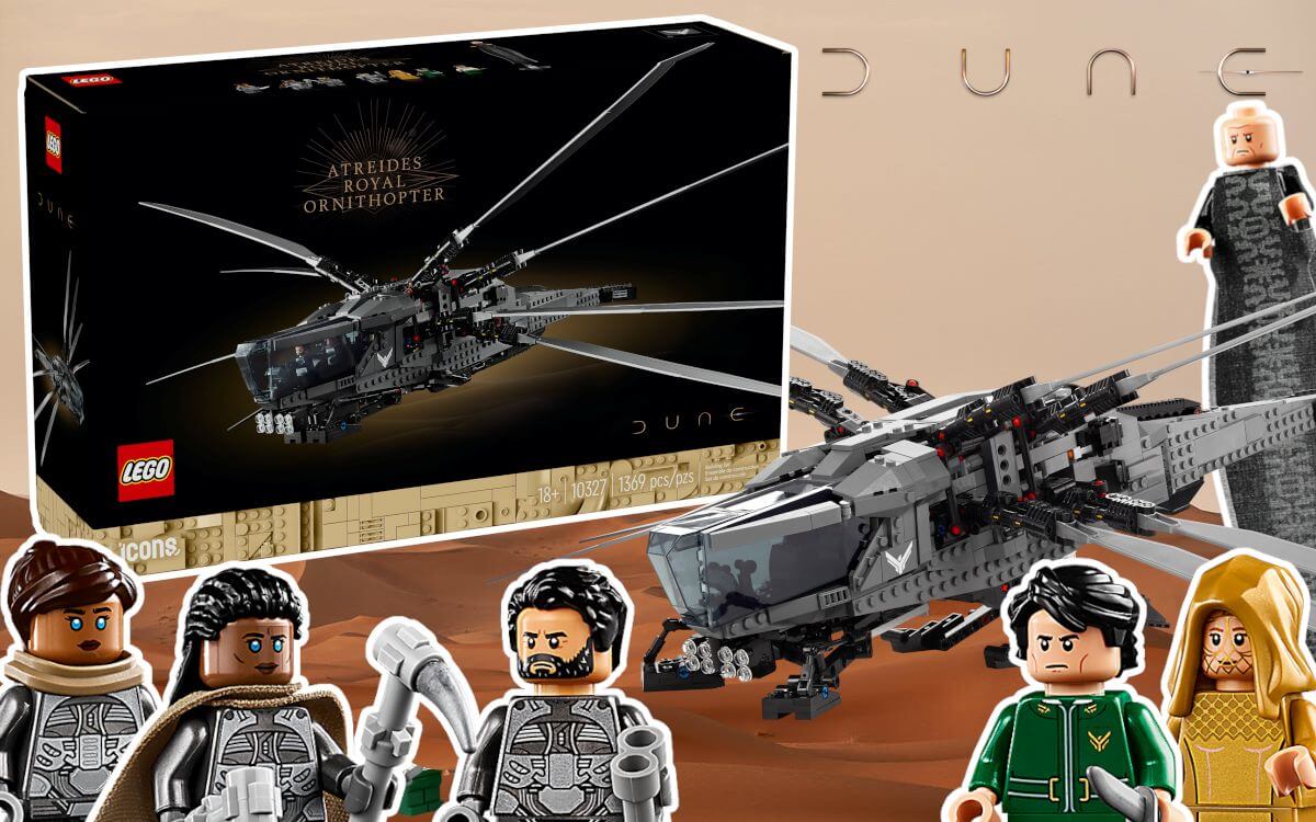 LEGO Icons 2024: Dune Royal Ornithopter revealed