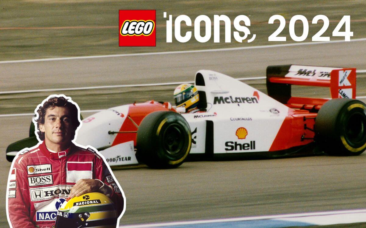 LEGO Icons 10330 Ayrton Senna McLaren MP4/8 rumored