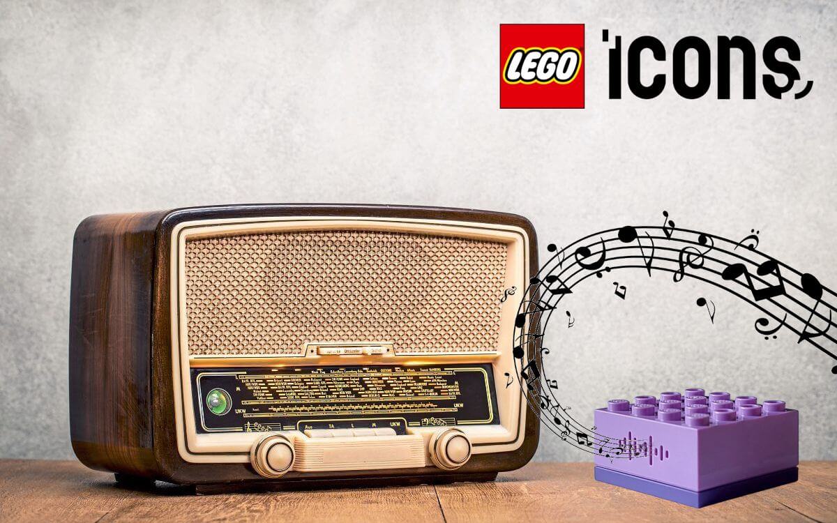 LEGO Icons 10334 Retro Radio June 2024 rumor preview