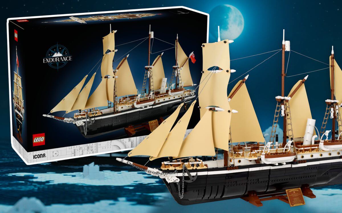 LEGO Icons 10335: The Endurance Ship revealed for Black Friday 2024!