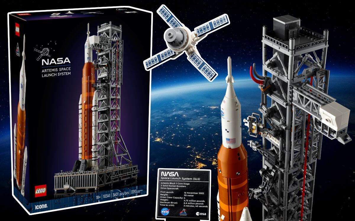 LEGO Icons 10341 Artemis 1 Rocket Space Launch System 2024 revealed