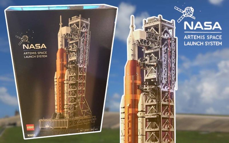 LEGO Icons 10341 Artemis 1 Rocket Space Launch System 2024 leaked