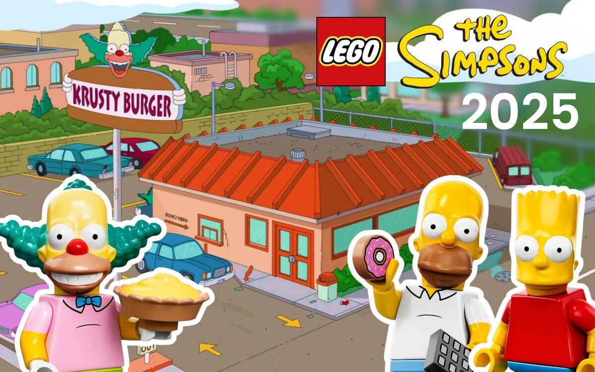 Lego simpsons krusty burger set sale