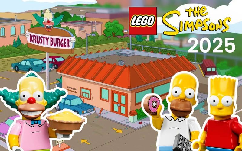 LEGO 10352 Simpsons Krusty Burger 2025 rumor preview