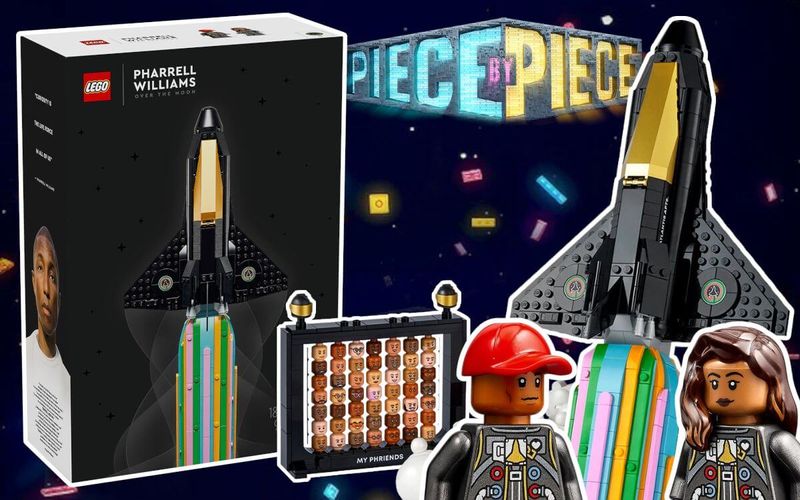 LEGO Icons 10391 Piece by Piece: Over the Moon with Pharrell Williams set revealed