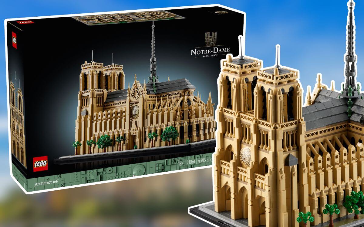 LEGO Architecture 21061 Notre Dame Cathedral revealed