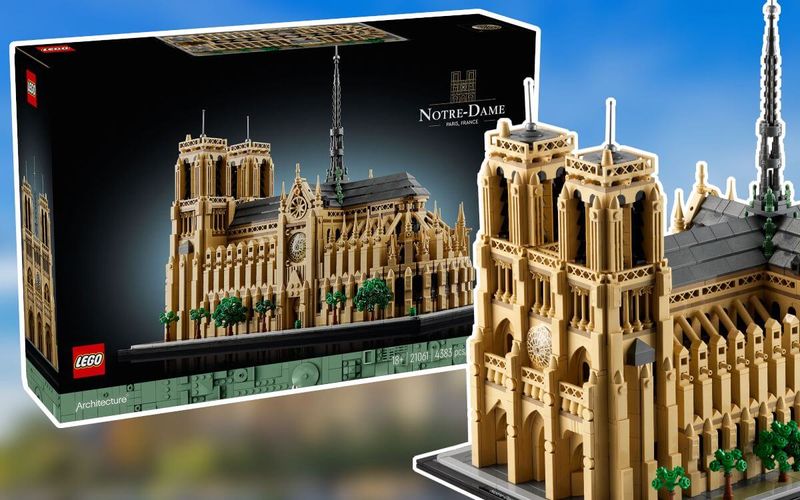 LEGO Architecture 21061: Notre Dame de Paris revealed for June!