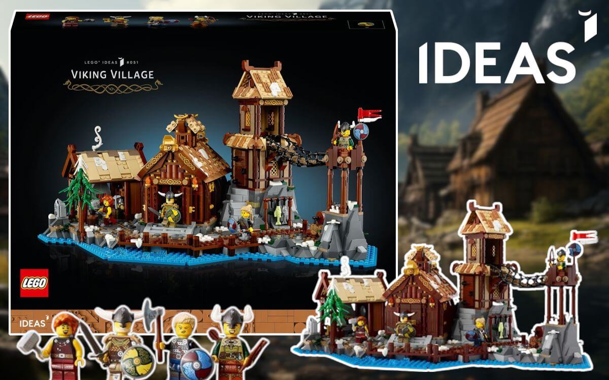 LEGO Ideas Viking Village Model Building Set 21343