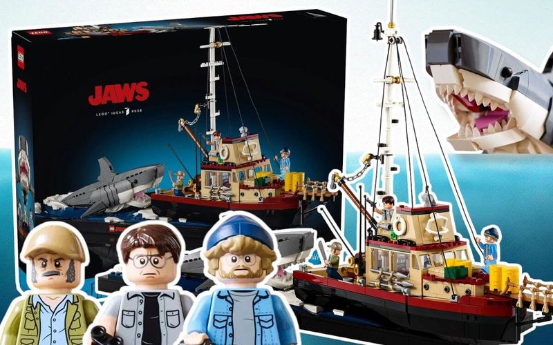 LEGO Ideas 21350 Jaws set 2024 images revealed