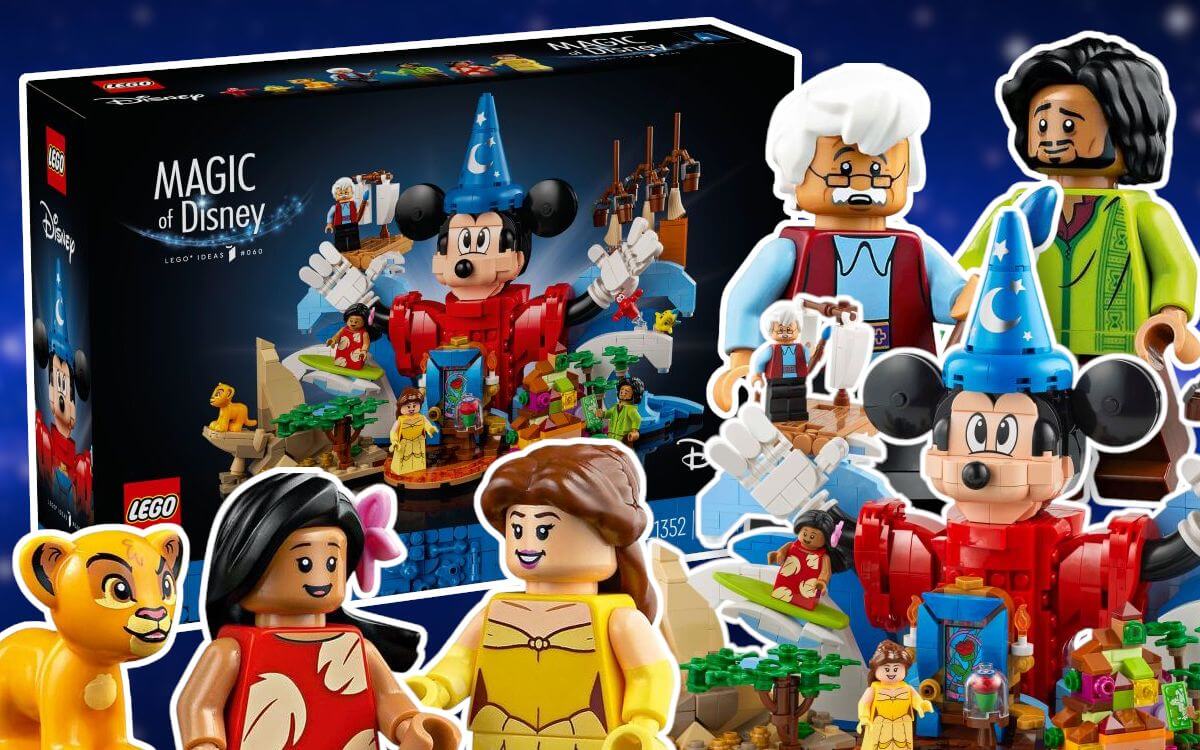 LEGO Ideas 21352: Magic of Disney revealed for October 2024!