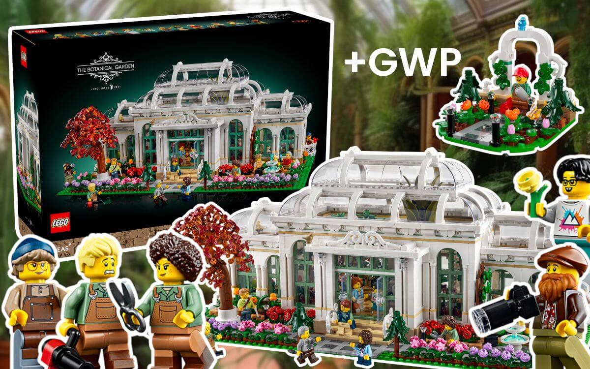 LEGO Ideas 21353 Botanical Garden 2024 revealed