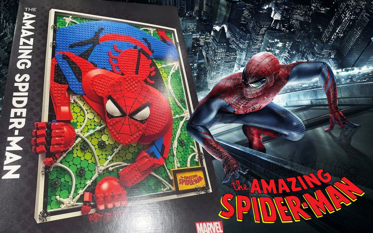 LEGO Art 31209 Amazing Spider Man First look