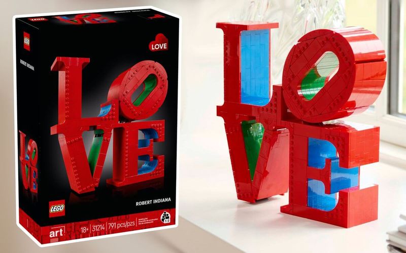 LEGO Art 31214 LOVE Sign by Robert Indiana 2025 revealed