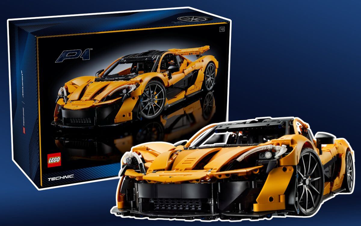 LEGO Technic 42172 McLaren P1 2024 Supercar revealed