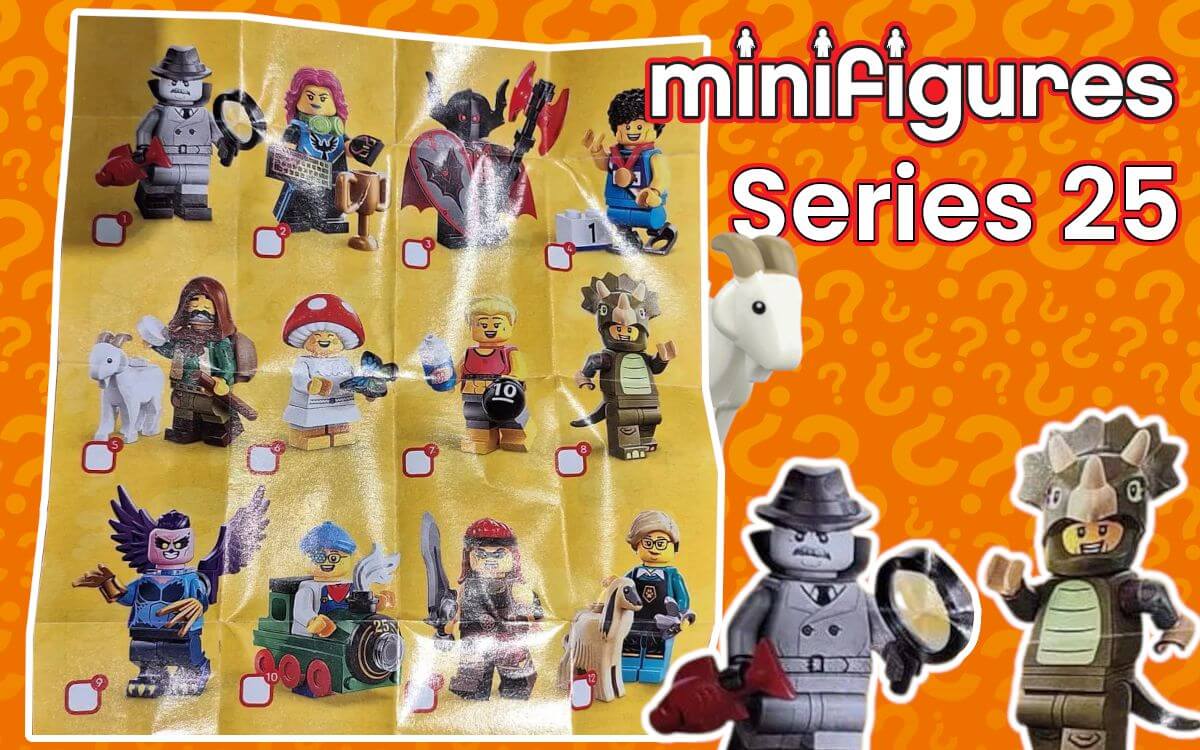 LEGO 71045 Collectable Minfigures Series 25 leaks